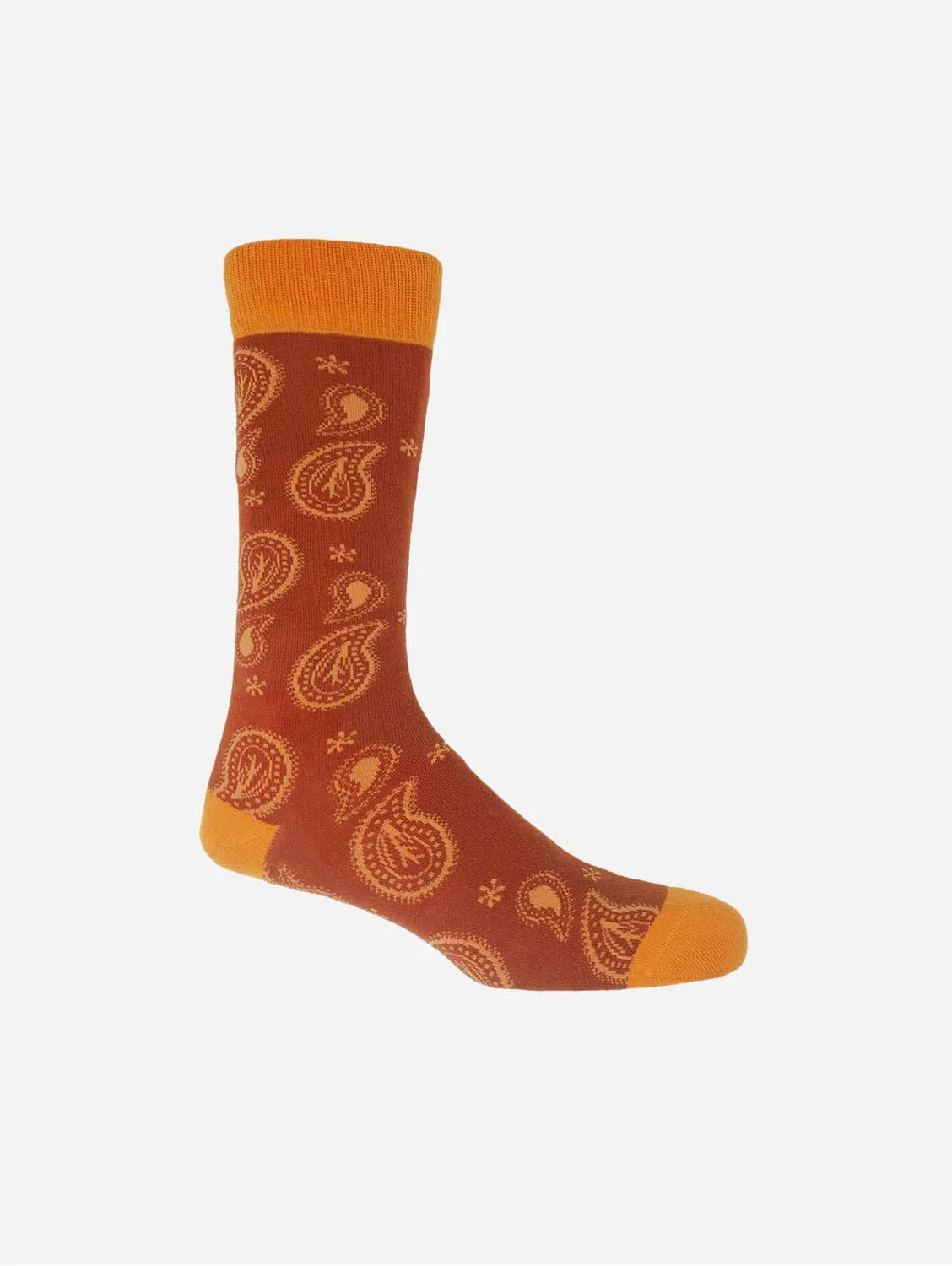 Paisley Men's Organic Cotton Sock Gift Box | Mutliple Colours