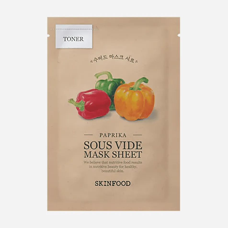 Paprika Sous Vide Mask Sheet