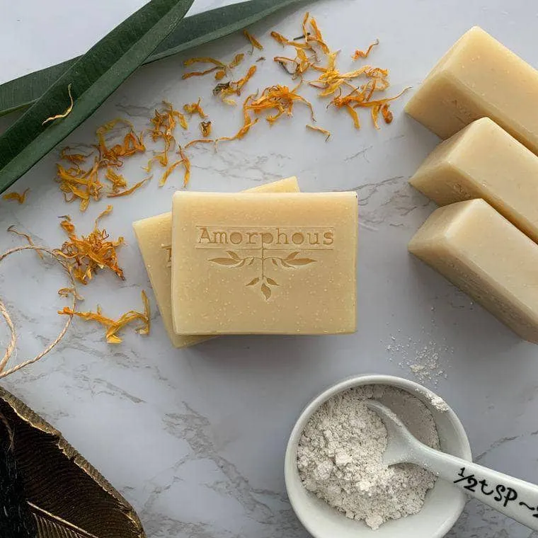 Pearly Palma for Sensitive Skin 70g - Vegan Cold Process Facial Cleansing Bar