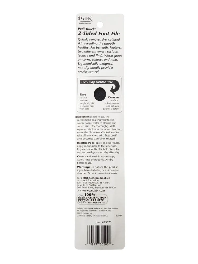 Pedifix 2 Sided Foot File