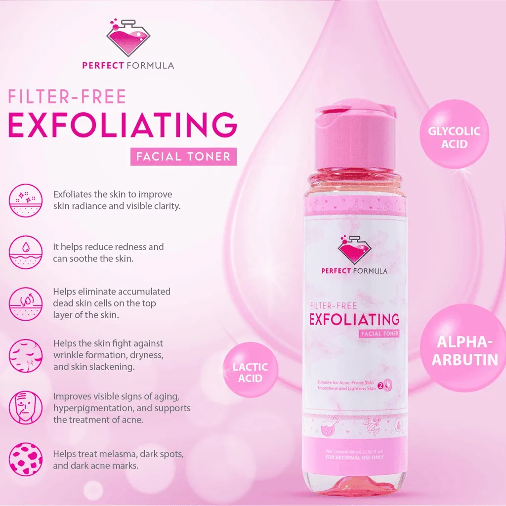 Perfect Formula Exfoliating Facial Soap & Facial Toner Combo