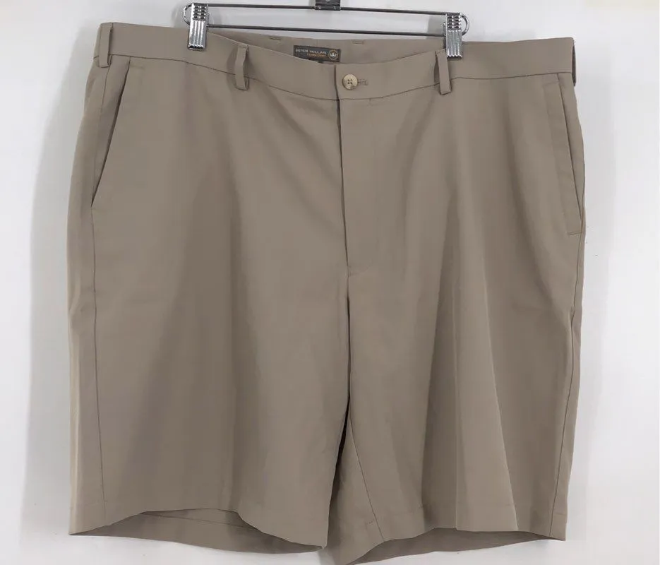 Peter Millar Crown Sport Men's Beige Cream Blue Chino Shorts - Size 40 Lot Of 4