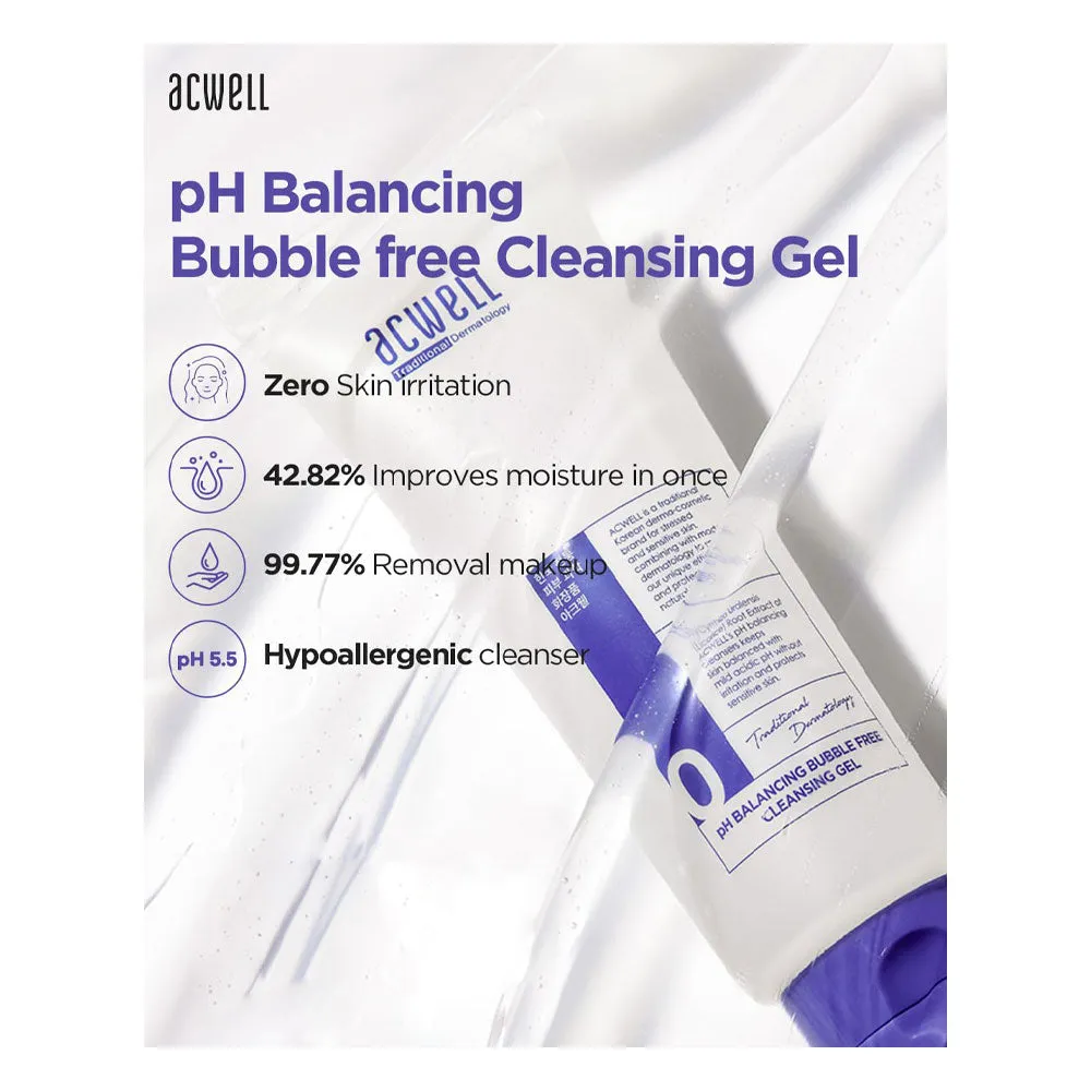 pH Balancing Bubble Free Cleansing Gel
