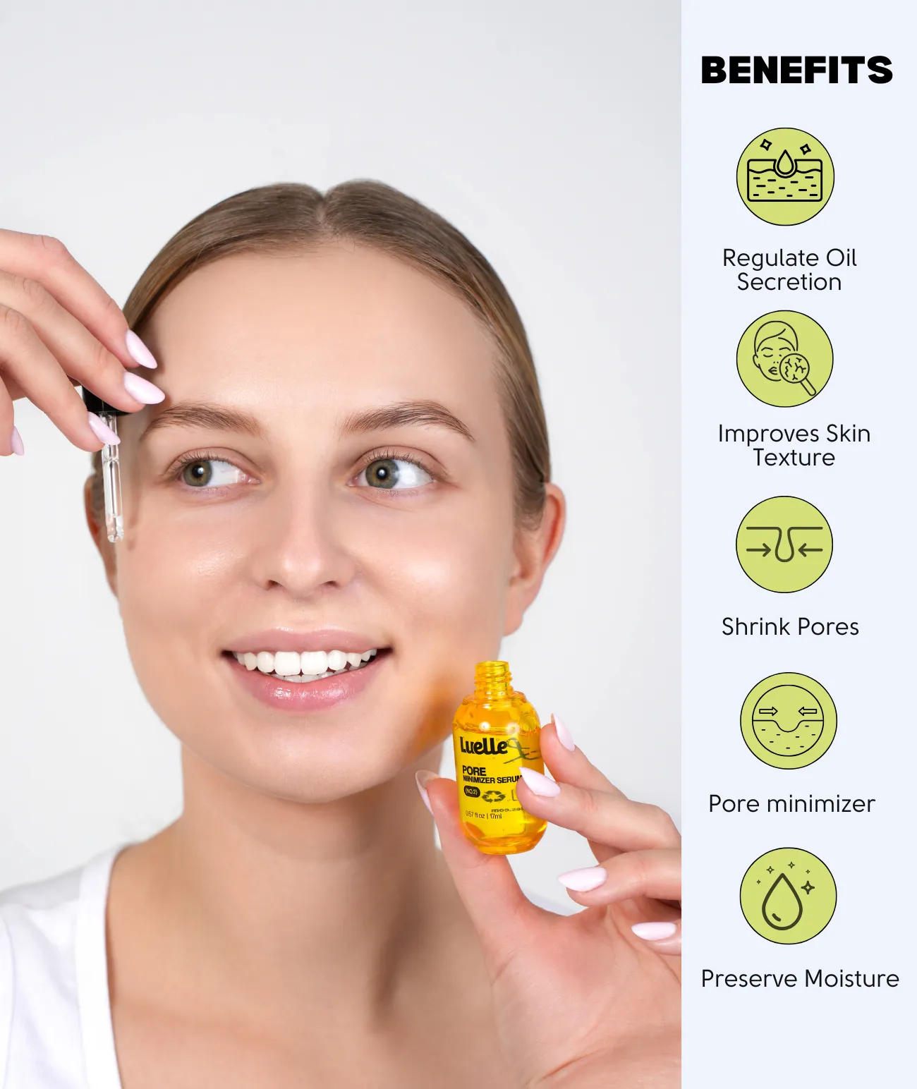 Pore Minimizing Serum