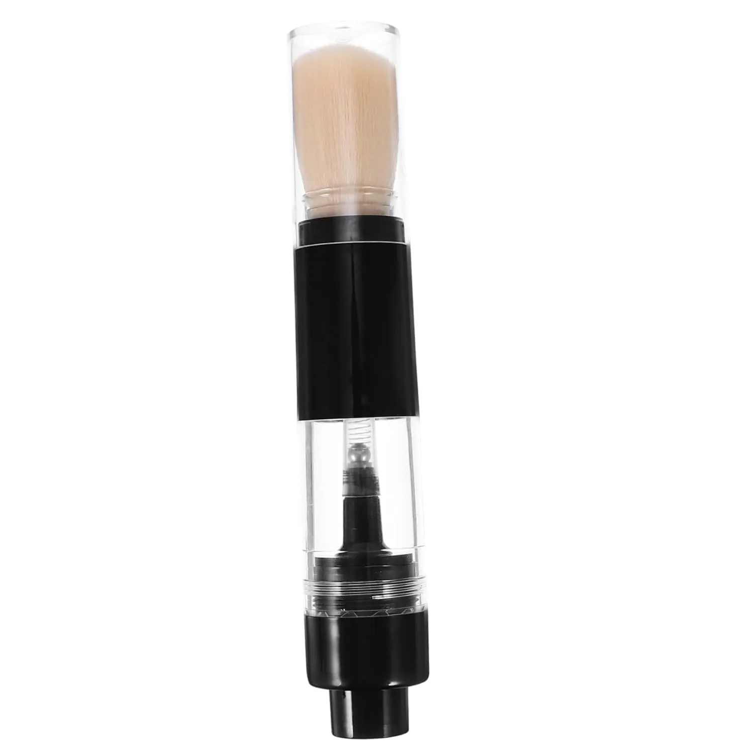 Portable Facial Makeup Brush with Supple Bristles Multi Functional Pressed Powder Brush for Easy Application for Both Beginners and Professionals