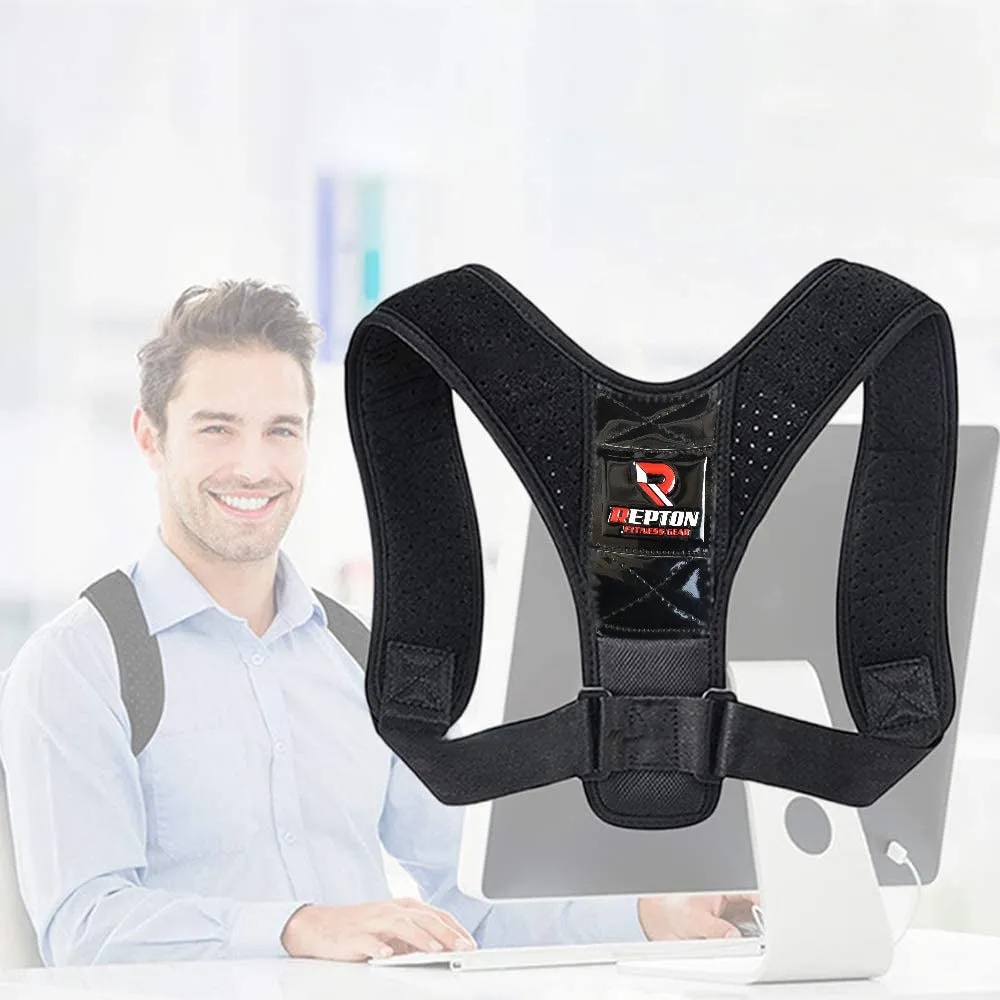 Posture Corrector For Men And Women Adjustable Upper Back Brace Clavicle Support