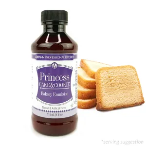 Princess Cake & Cookie, Bakery Emulsion 4 oz.