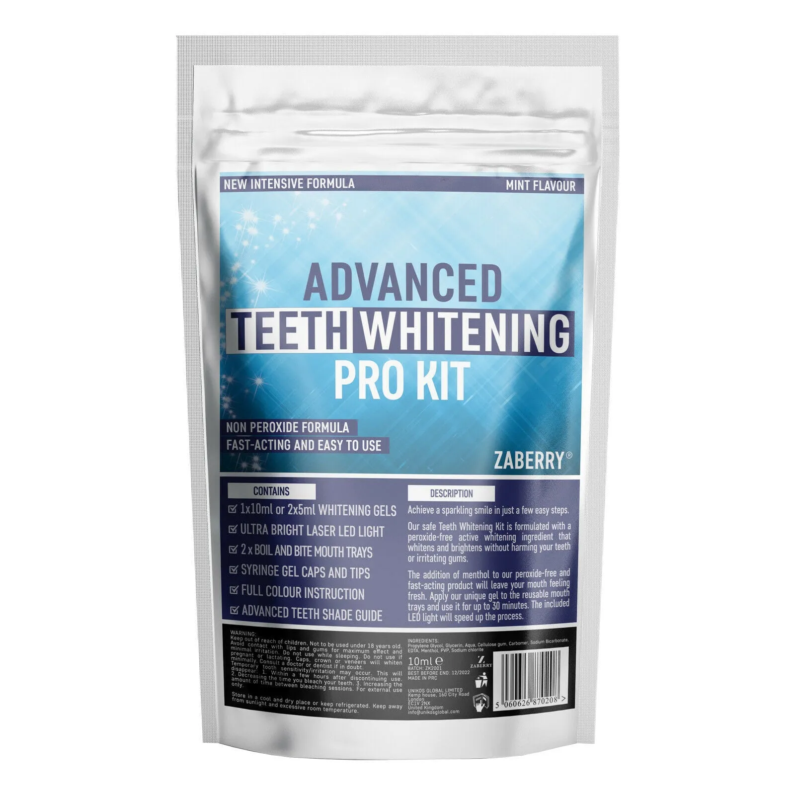 Professional Teeth Laser Whitening Kit Advanced Dental Whitening Set at Home