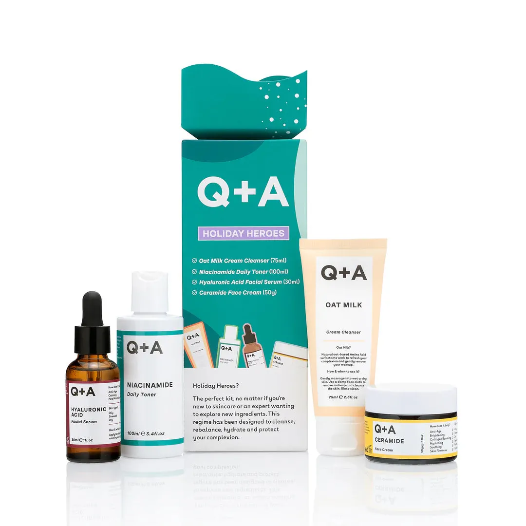 Q A Holiday Heroes Radiant Skincare Gift Set
