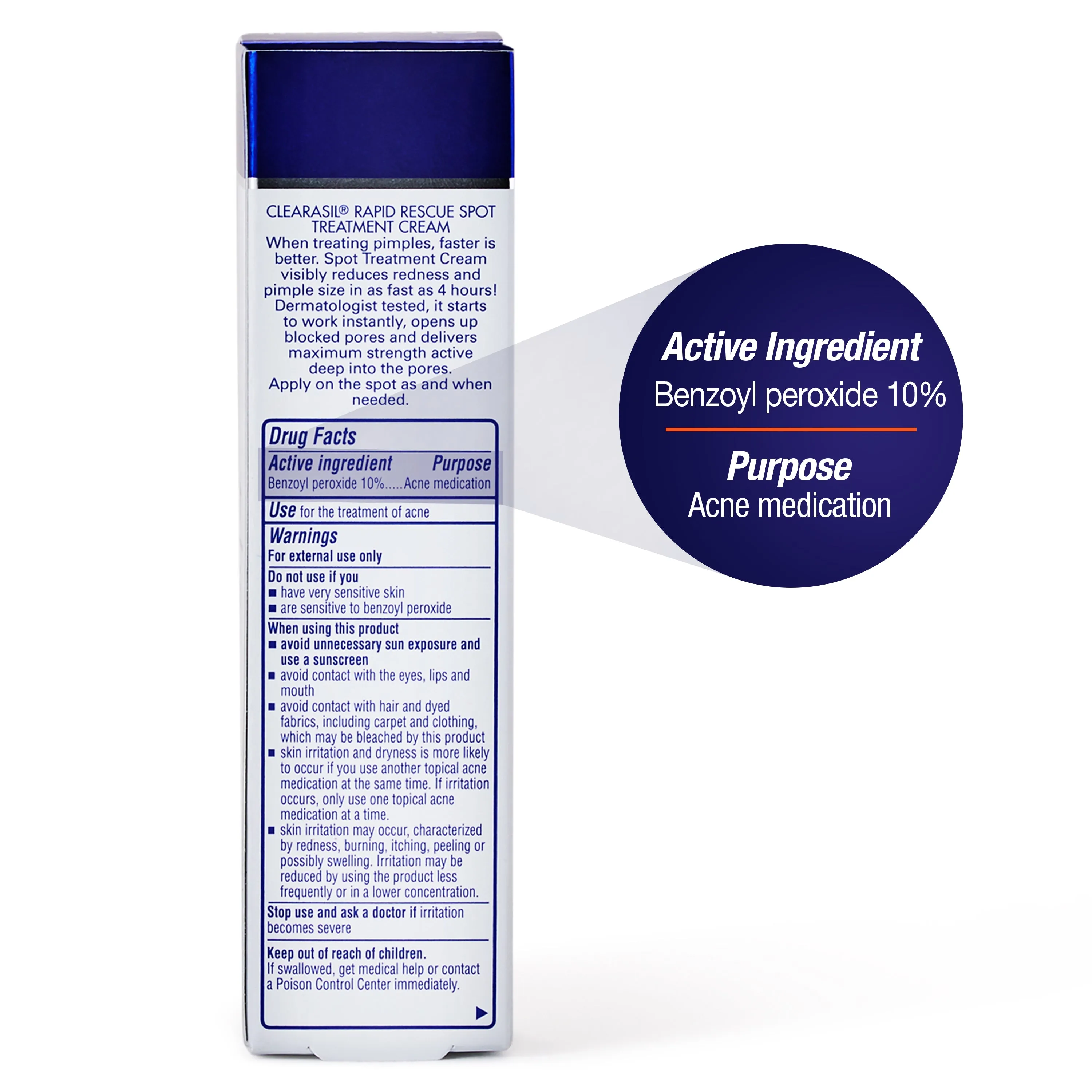 Rapid Rescue Spot Treatment Cream, 1 oz.