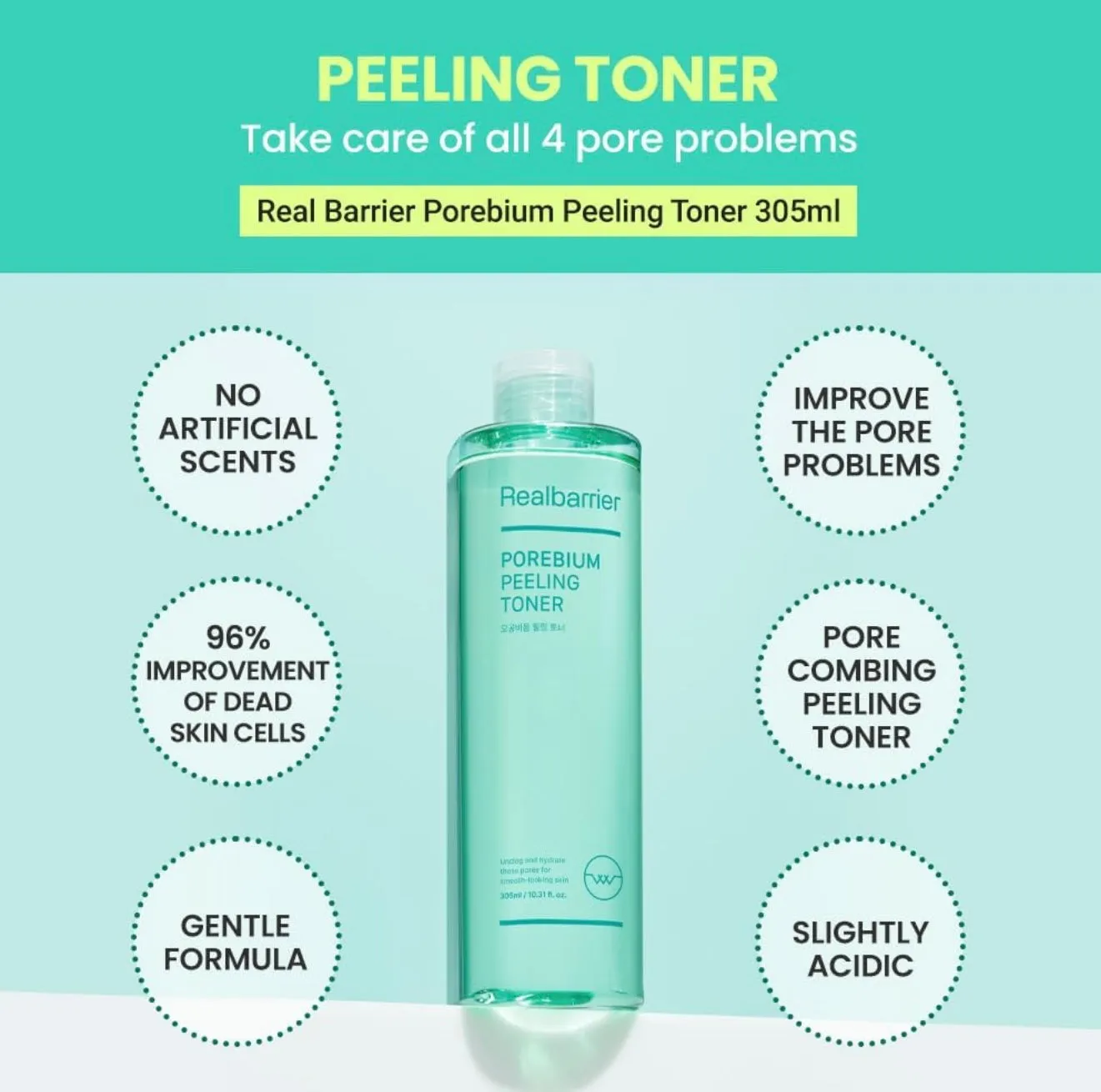[RealBarrier] Porebium Peeling Toner