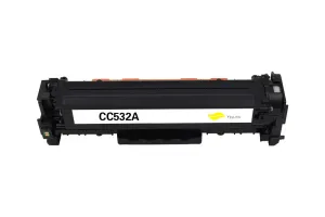 RebuiltH30Y, Made in Germany Toner passend zu HP CC532A yellow (2.800 S.) mit Chip