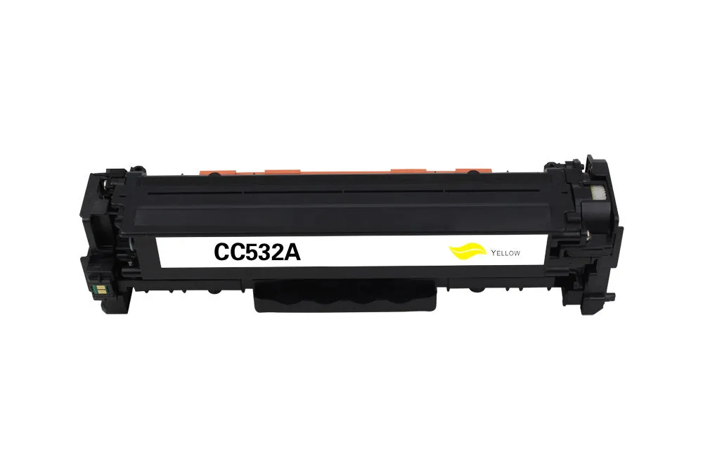 RebuiltH30Y, Made in Germany Toner passend zu HP CC532A yellow (2.800 S.) mit Chip