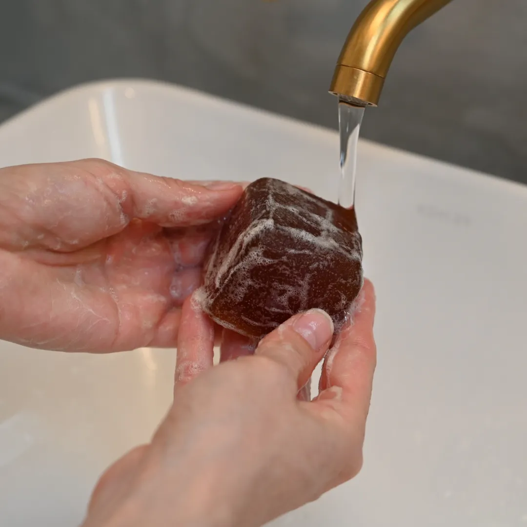 Rejuvenating Turmeric and Rose Facial Cleansing Bar