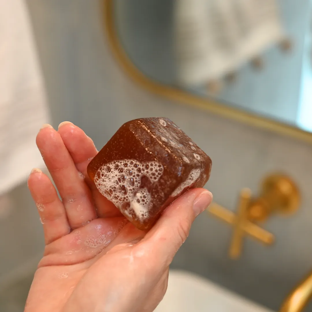 Rejuvenating Turmeric and Rose Facial Cleansing Bar
