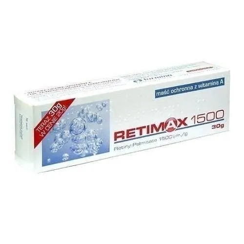 RETIMAX 1500, Retinol Vitamin A Cream Acne Wrinkle Pigmentation Eczema