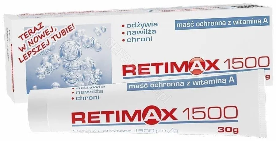 RETIMAX 1500, Retinol Vitamin A Cream Acne Wrinkle Pigmentation Eczema
