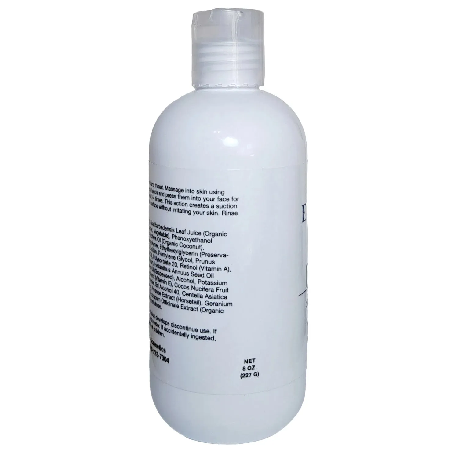 Retinol Cleansing Milk Lotion 8 Oz.