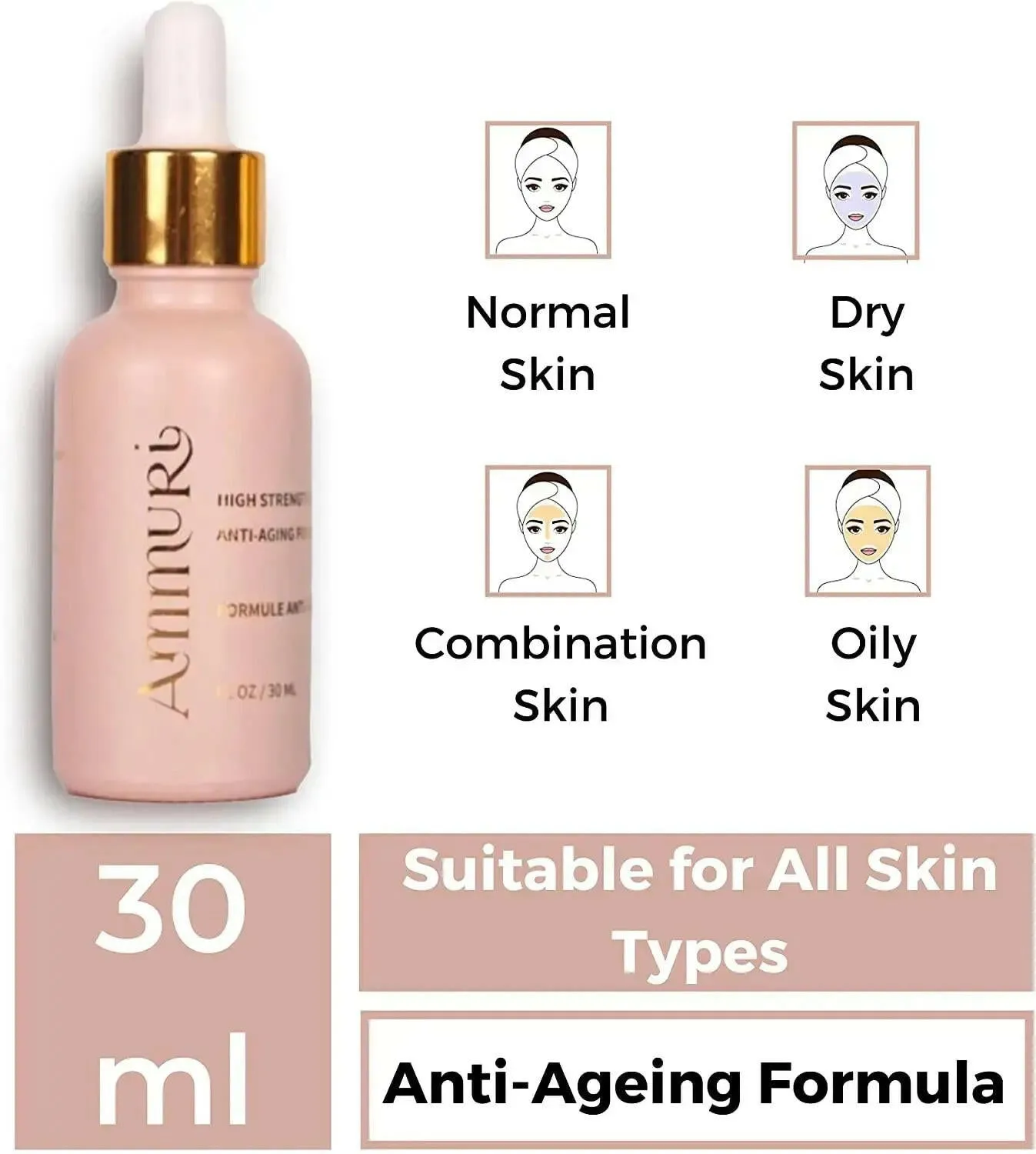 Retinol Serum 3.5% Retinol Anti Aging Face Serum