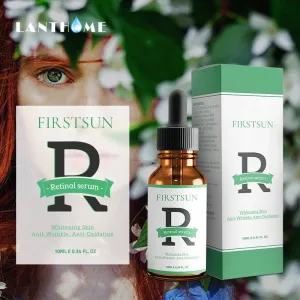 Retinol Vitamin A 2.5% and Hyaluronic Acid Serum Anti-aging Antioxidant Anti-Wrinkle Whitening Serum Skin Care Fade Fine Lines