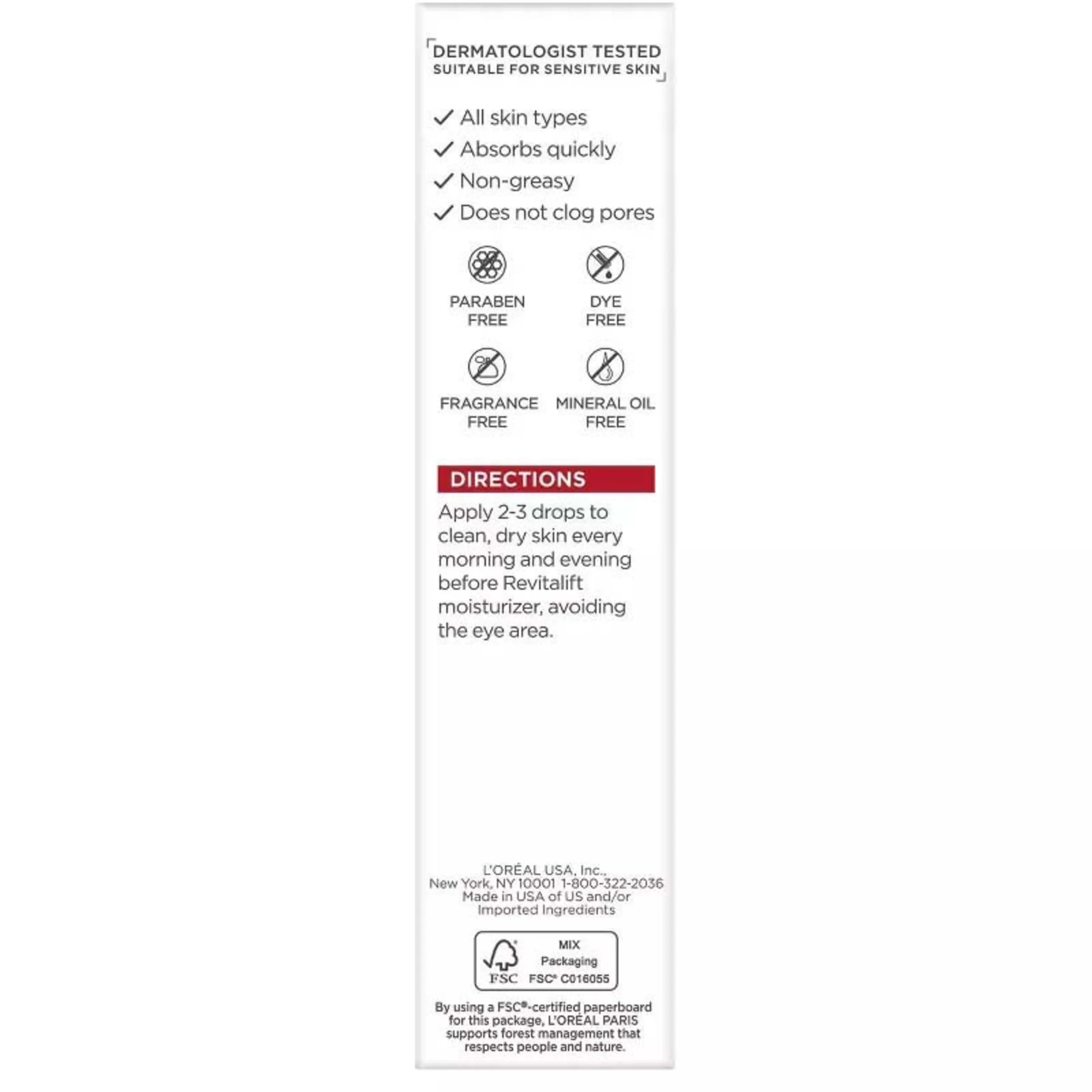 Revitalift Derm Intensives 1.5% Pure Hyaluronic Acid Serum