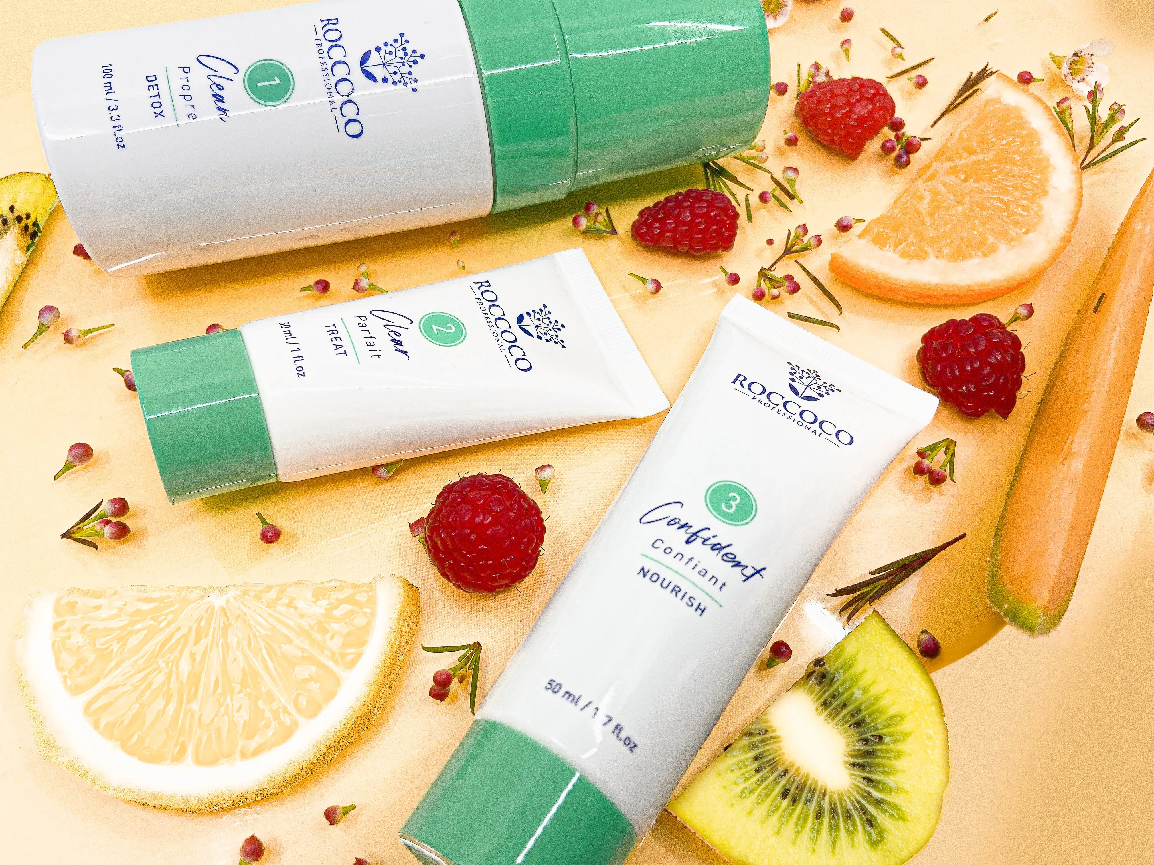 Roccoco Botanicals CLEAN CLEAR CONFIDENT Teen Acne Kit