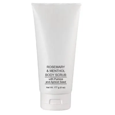Rosemary & Menthol Body Scrub (rosemary scented with pumice and apricot seed)