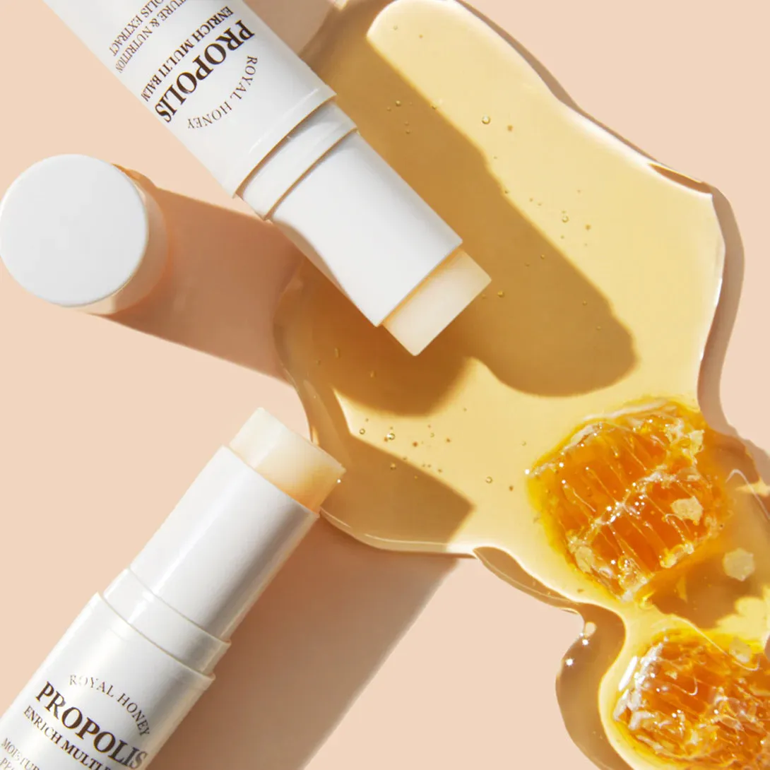 ‏Royal Honey Propolis Enrich Multi Balm moisture and nourishing propolis extract ￼￼