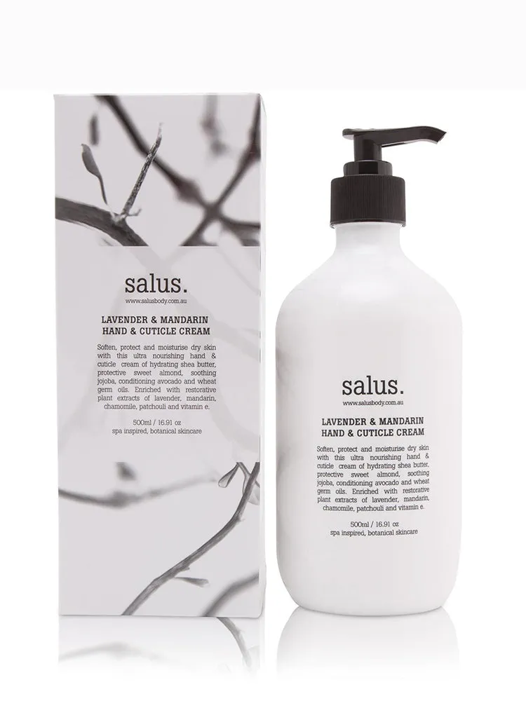 SALUS | Lavender & Mandarin Hand & Cuticle Cream 500ml