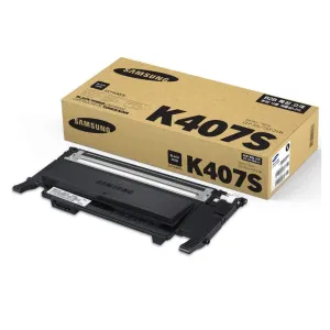 Samsung CLT-K407S Black Original Toner Cartridge - SU132A