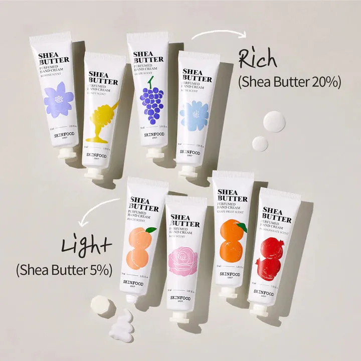 Sheabutter Perfumed Hand Cream (Rose)