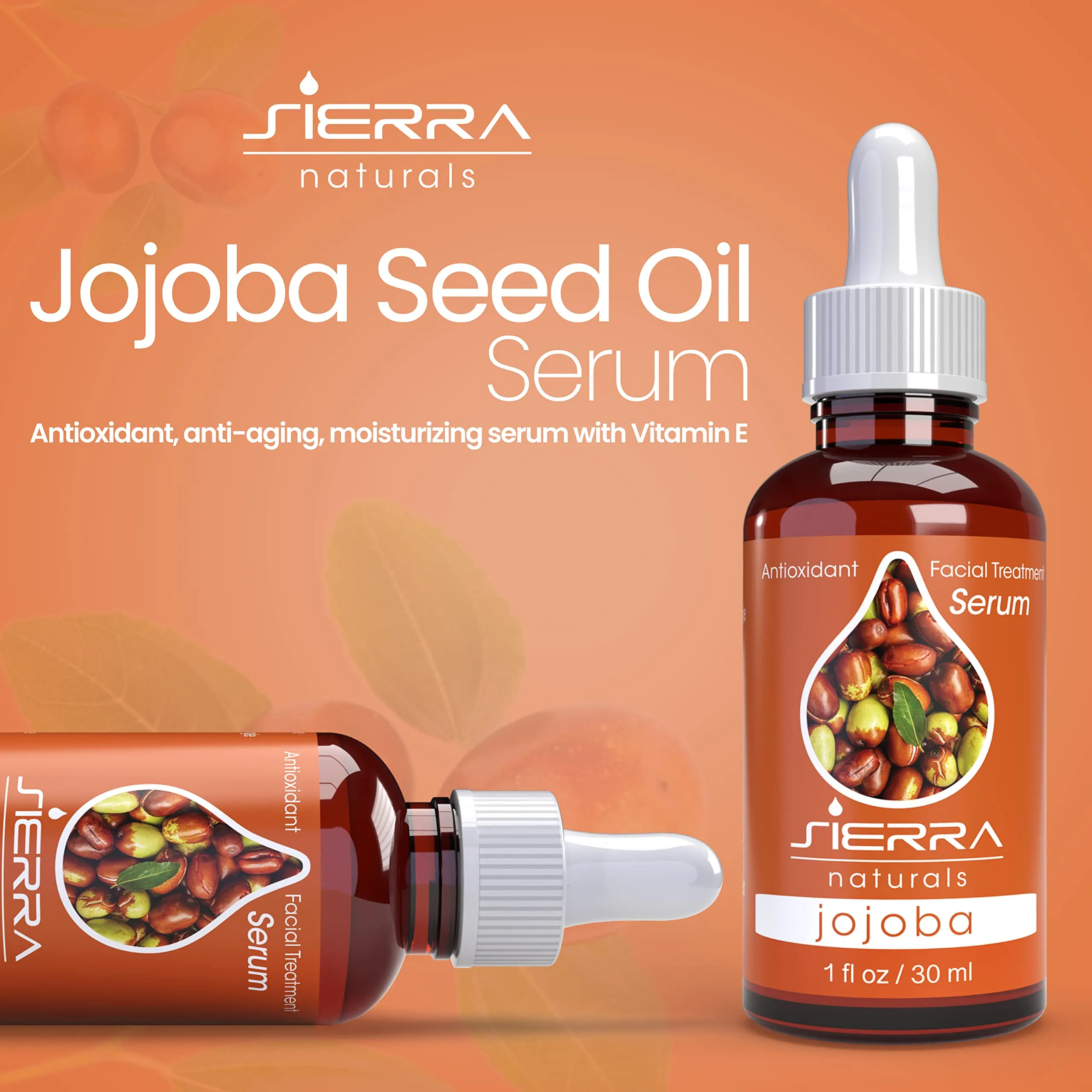 Sierra Naturals Jojoba Oil Face Treatment Serum
