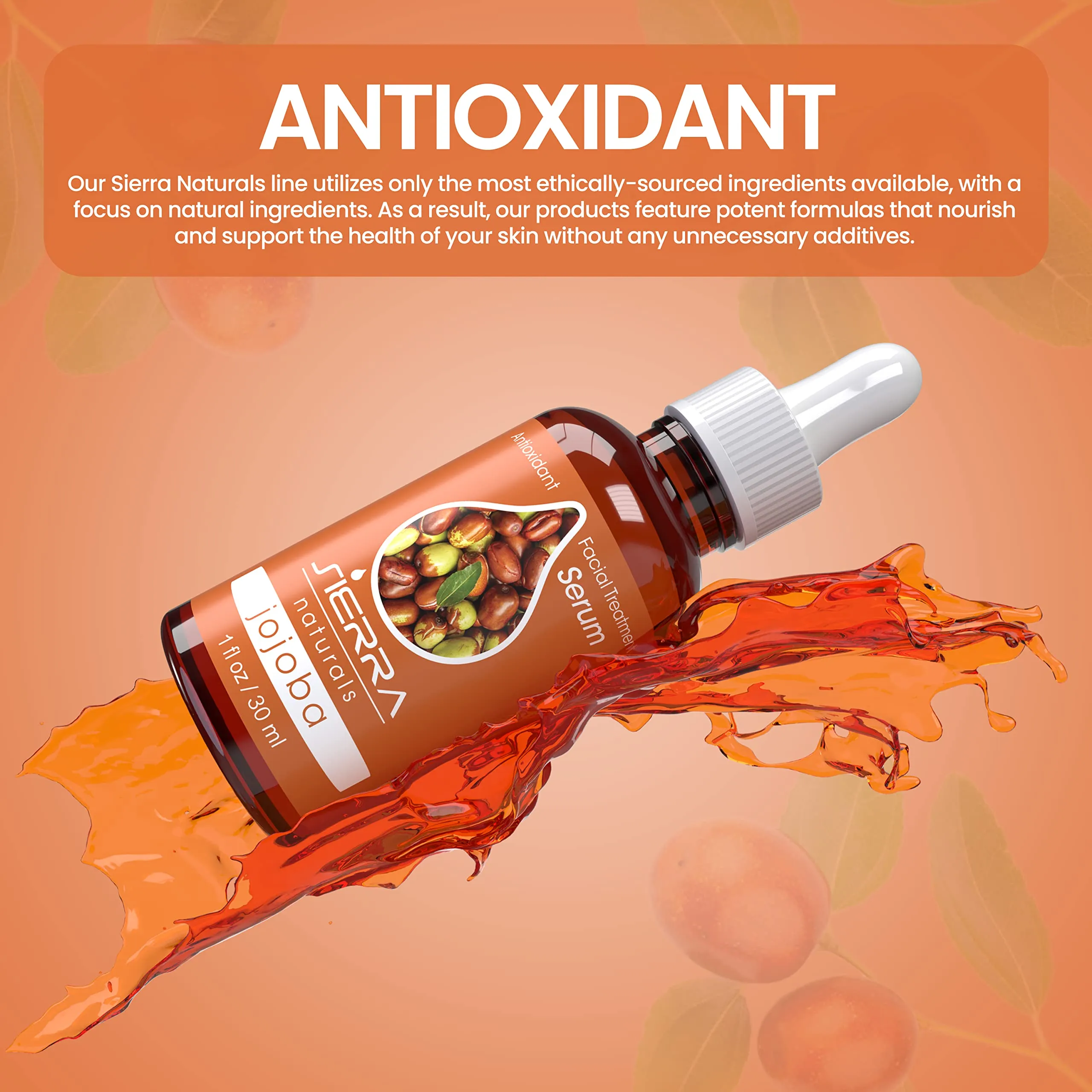 Sierra Naturals Jojoba Oil Face Treatment Serum