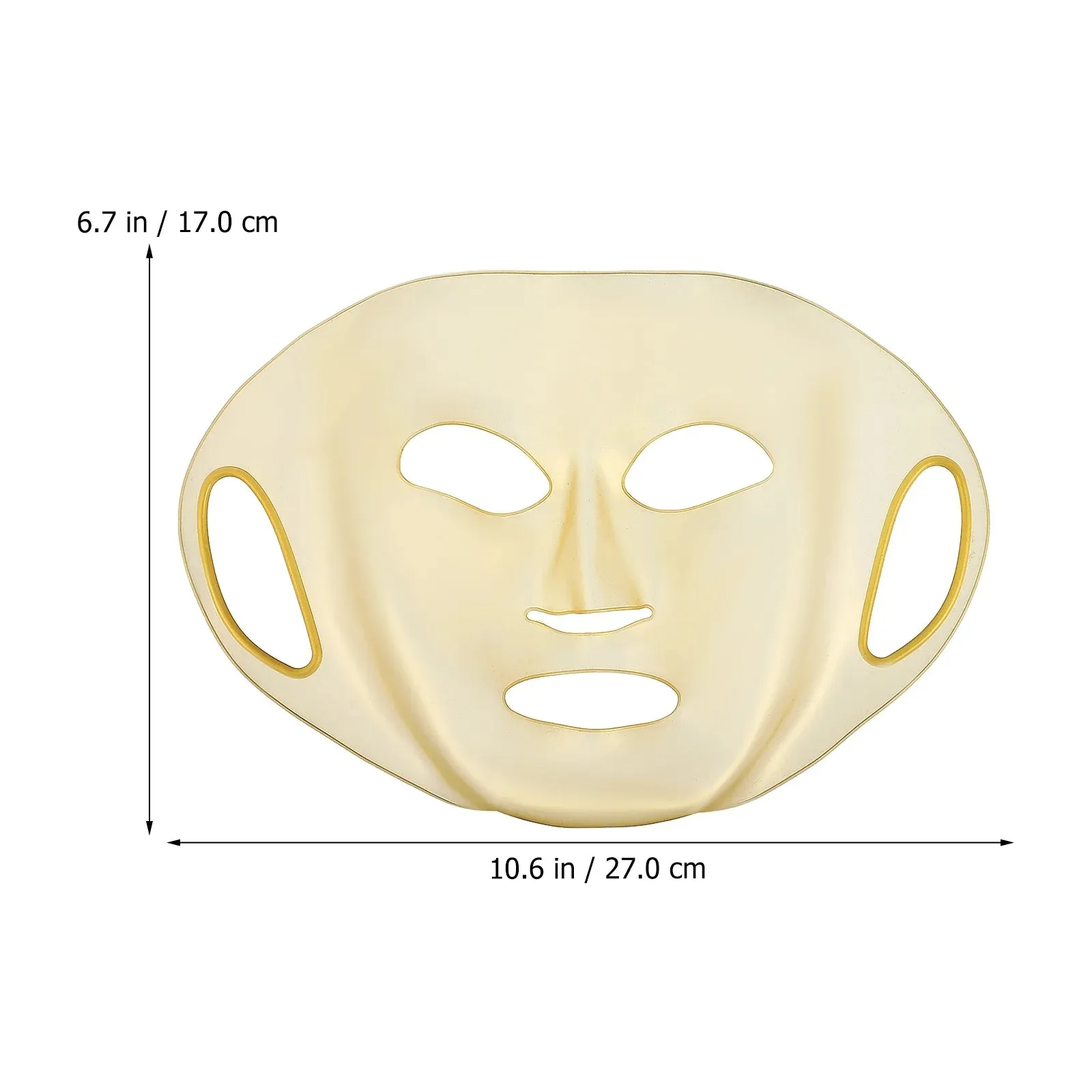 Silicone Face Mask Covers (3-Pack) - Reusable Moisturizing Beauty Mask Covers