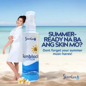 Skeen Care Sunblock Lotion SPF 70 - 120ml