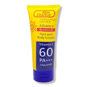 Skin Doctor Advance Sunblock Face and Body Cream SPF60 150g