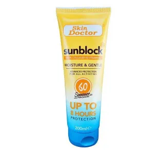 Skin Doctor Sunblock with Collagen &amp; Vitamin E SPF60 - 200ml