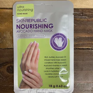 Skin Republic Nourishing Avocado Hand Mask (Single Pair)