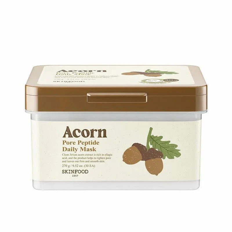 [SKINFOOD] Acorn Pore Peptide Daily Mask 270g 30EA