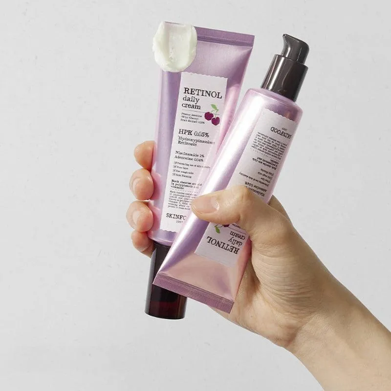 [SKINFOOD] Black Cherry Retinol Daily Cream 70ml