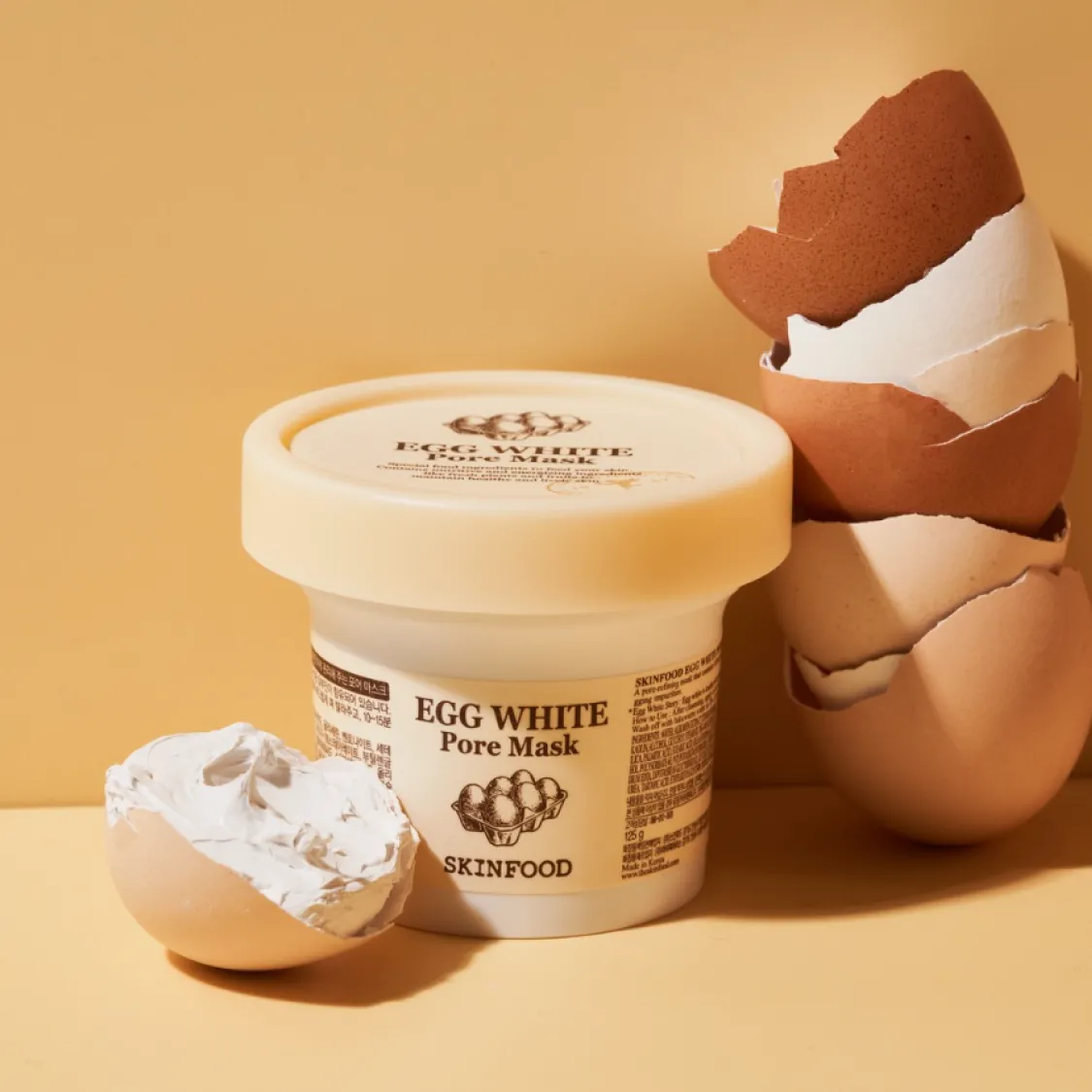 SKINFOOD Egg White Pore Mask; 4.23oz / 120g