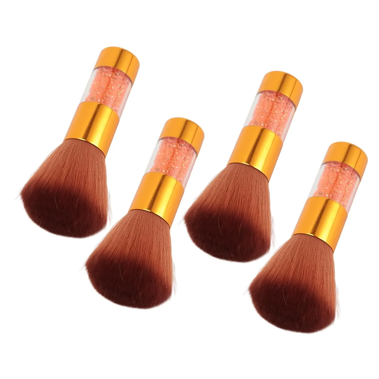 Soft and Nail Dust Powder Remover Brush, Ergonomic Handle, Multipurpose Kabuki Brush, Exquisite Design, Premium Quality,Nylon Hair, for Makeup, Manicure, Blush, Loose Powder