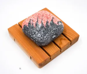 Spa Soap - Salt bar - Volcano - Facial & Hand soap w/ activated charcoal