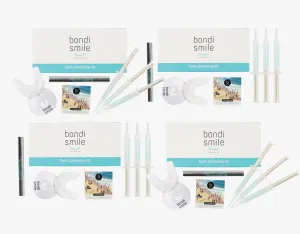 Squad Pack - 4 x Ultimate Teeth Whitening Kits