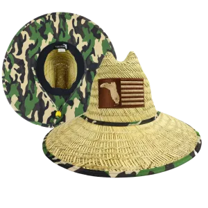 STRAW HAT - CAMO UNDER