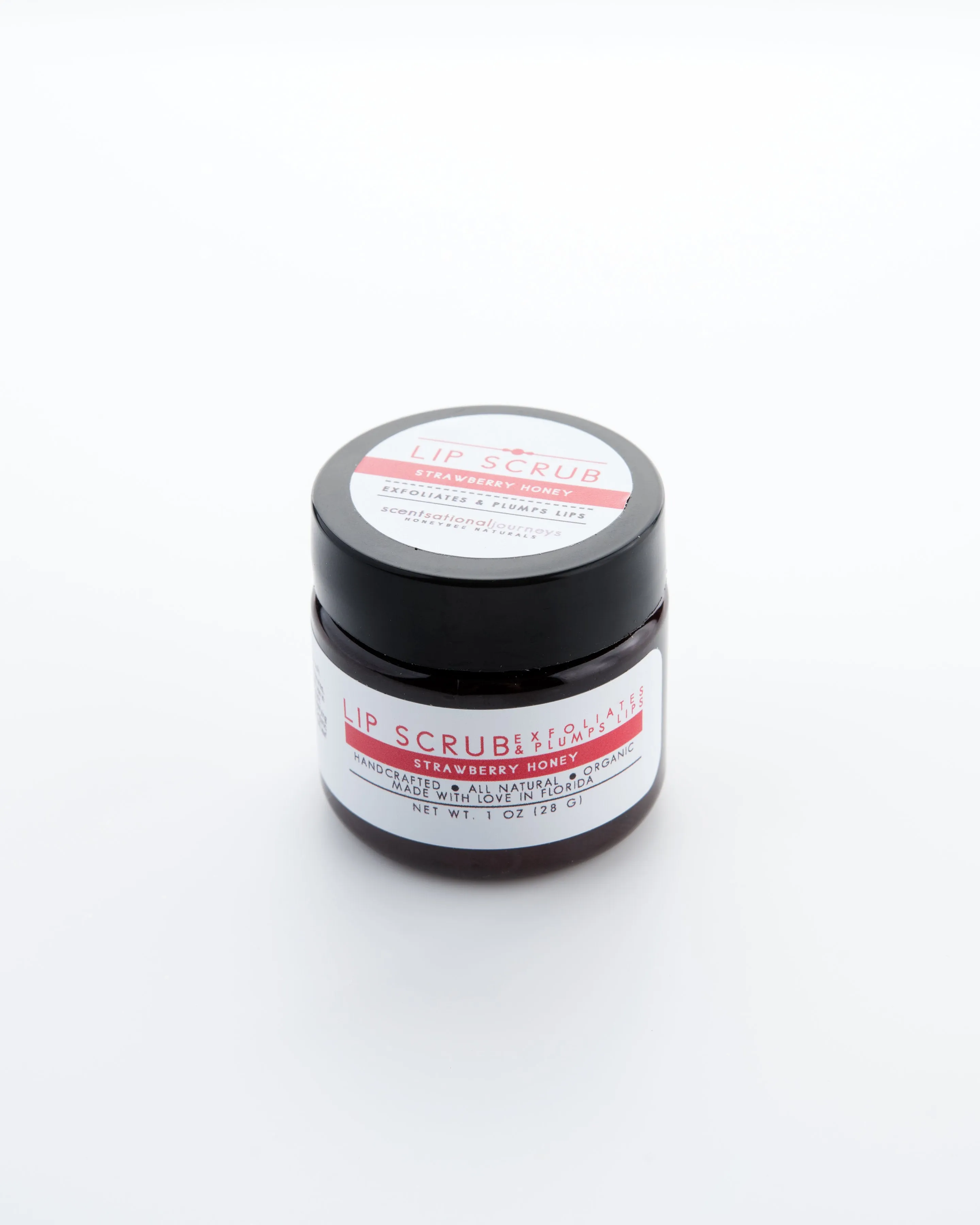 Strawberry Honey Lip Scrub Exfoliator/Plumper