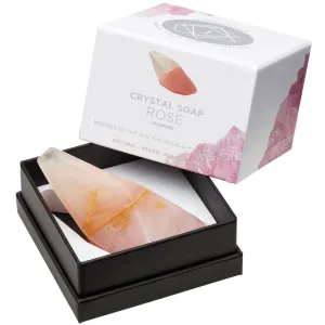 Summer Salt Body Rose Quartz Crystal Soap