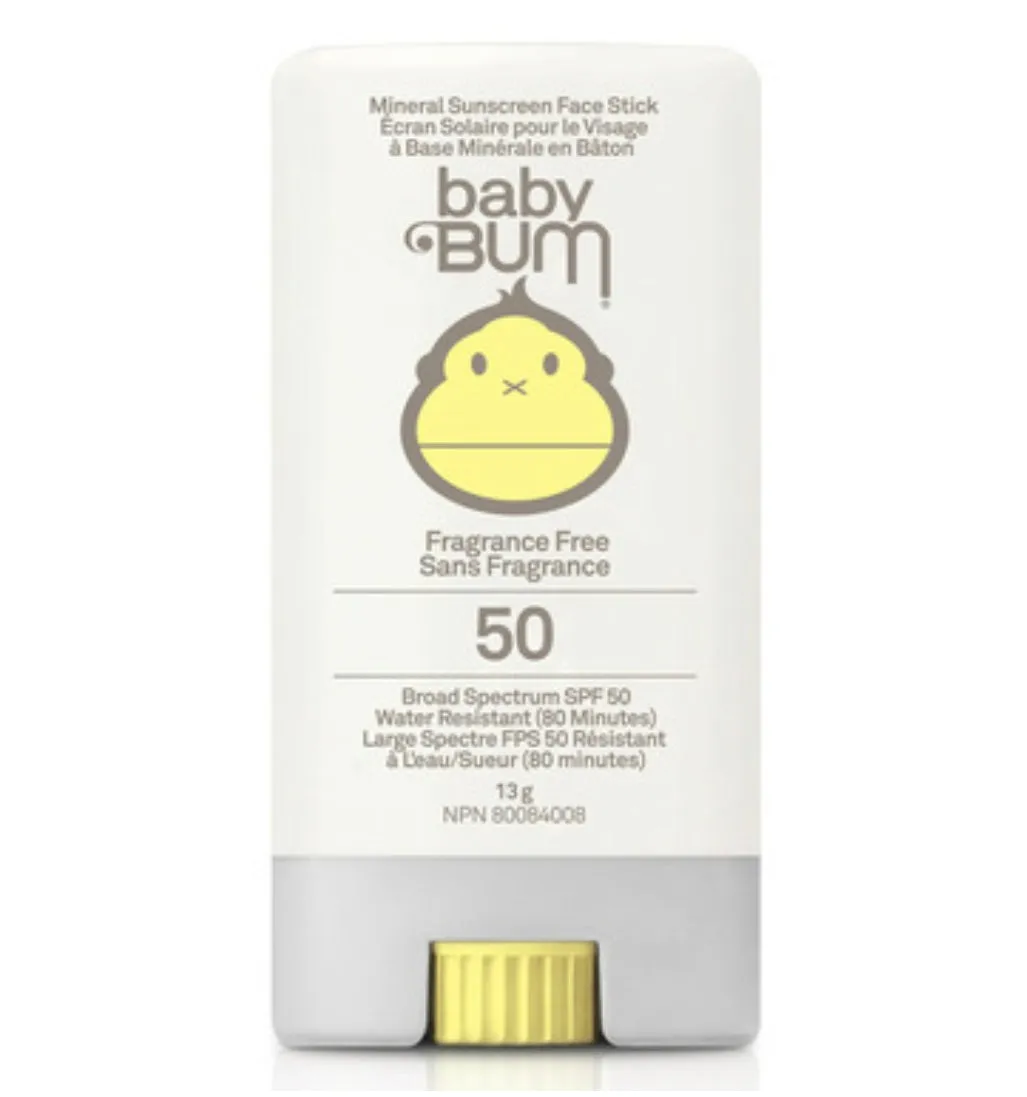 SUN BUM BABY MINERAL SUNSCREEN FACE STICK