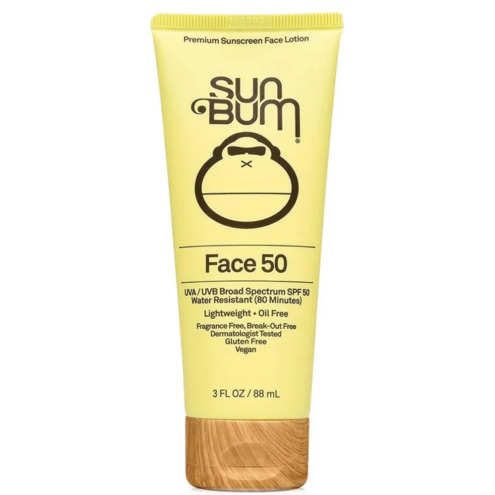 Sun Bum Face 50 Premium Sunscreen Face Lotion SPF50 88ml