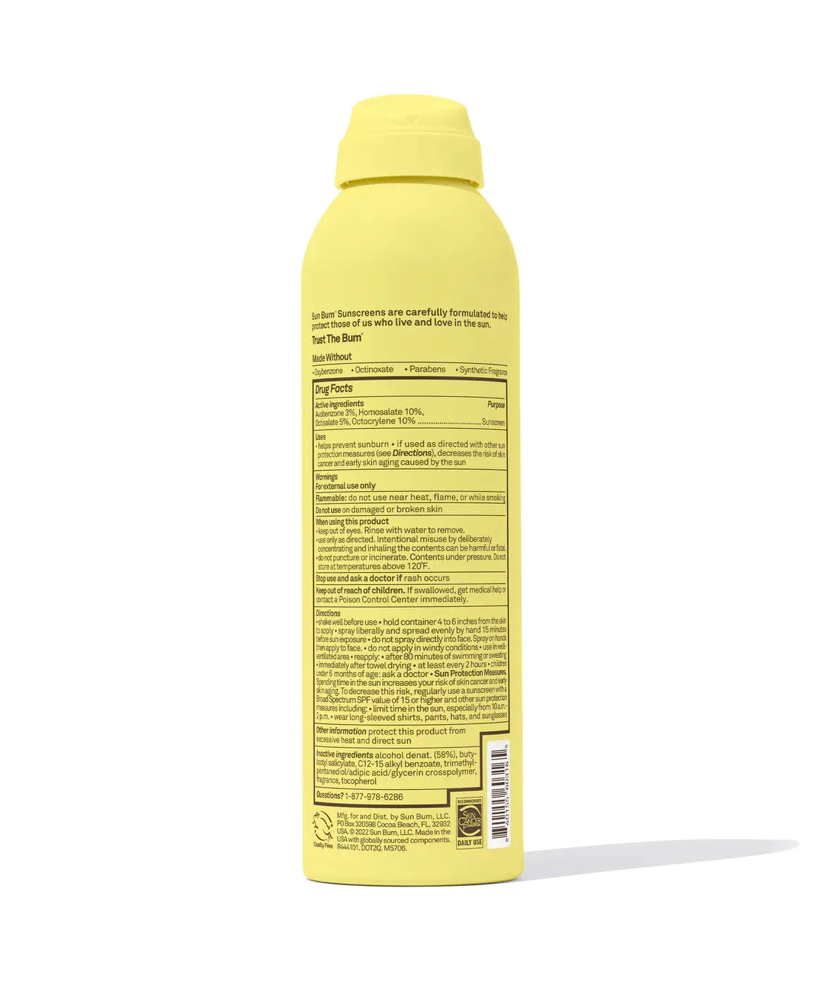 Sun Bum Kids SPF 50 Sunscreen Spray - 6 oz